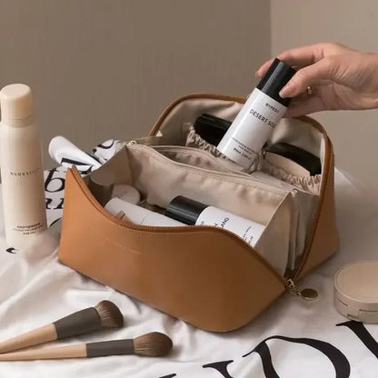 Sac à cosmétiques de voyage pour femmes, pochette de rangement pour maquillage cosmétique